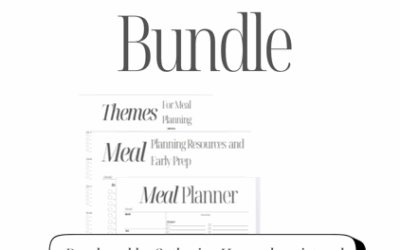 Meal Planning Bundle